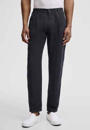 LUI - Stoffhose - navy