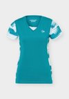 LADIES GAME TEE - Μπλουζάκι με στάμπα - shaded spruce/white