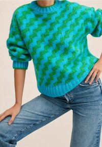 Mango Maglione - dark blue