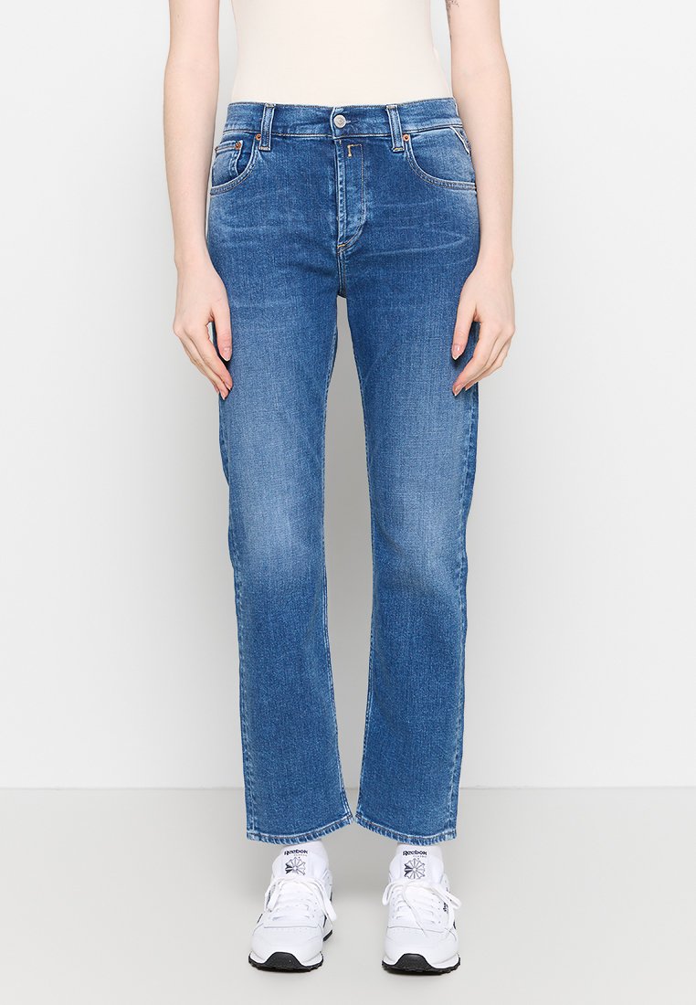 Replay Straight leg jeans blauw Replay Straight leg jeans blauw