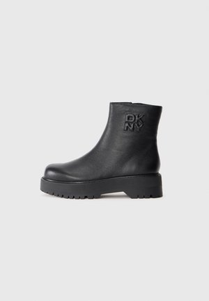 BINYAMIN - Platform ankle boots - black