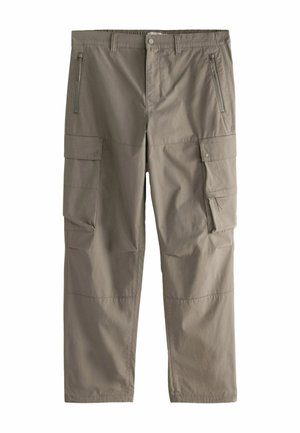 Next, REGULAR TAPERED FIT - TECH STRETCH UTILITY - Cargohose - sage green