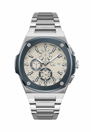 QUARTZ ANALOG  COUSSIN SHAPE - Kronografklockor - silver tone