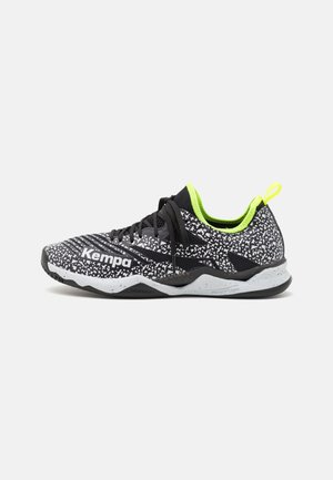 WING LITE 2.0 - Chaussures de handball - black/fluo yellow