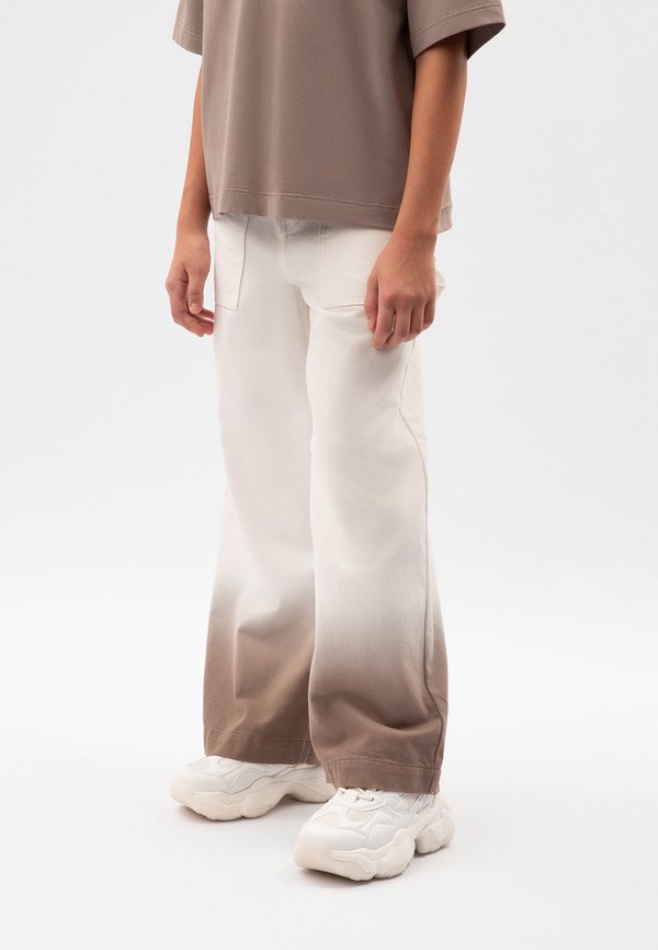 Flared Jeans - beige