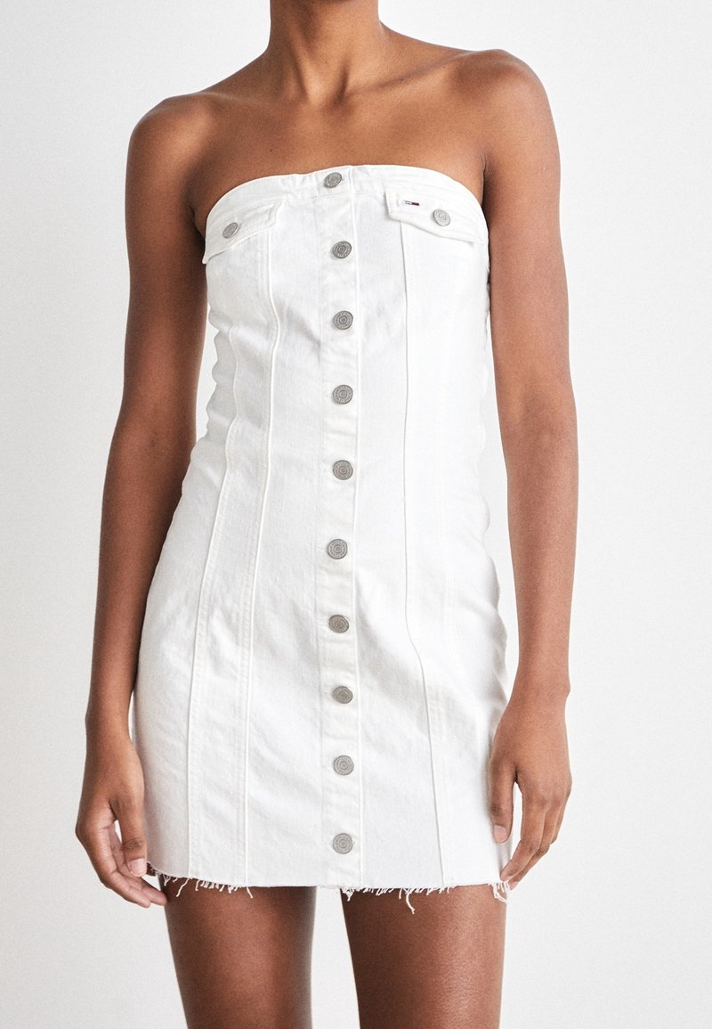 Tommy Jeans Robe en jean - blue denim