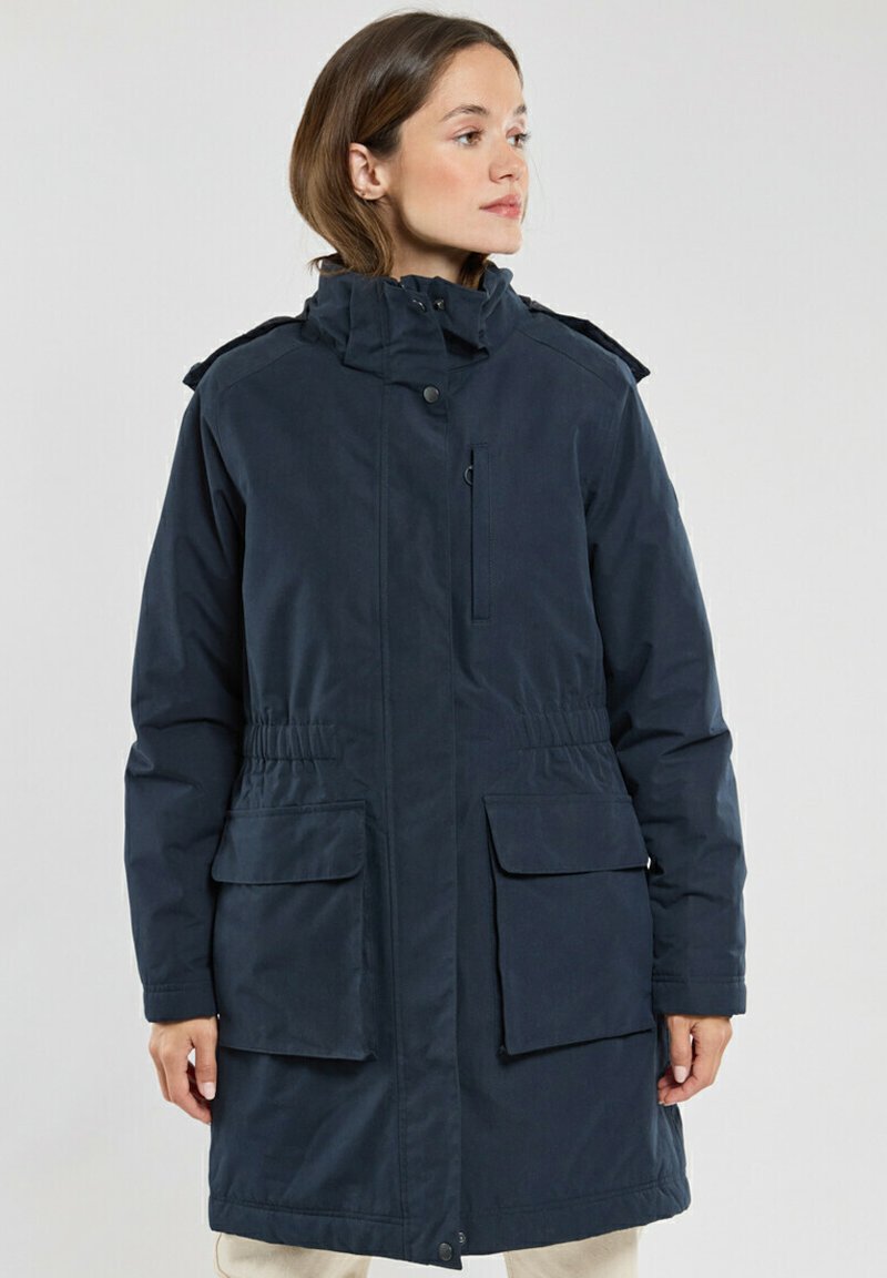 BERMUDES COUTURES BRAZZA - Veste imperméable - navy