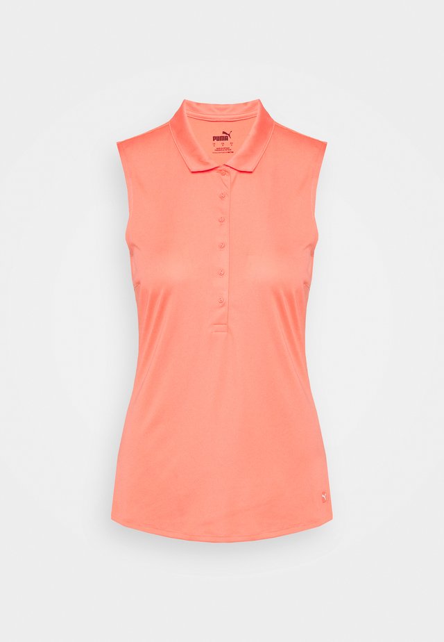 ROTATION SLEEVELESS - T-shirt sportiva - georgia peach
