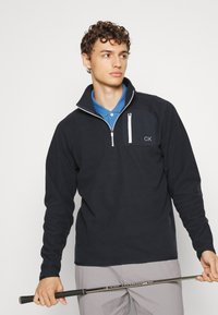Calvin Klein Golf PLANET HALF ZIP - Sweat polaire - navy