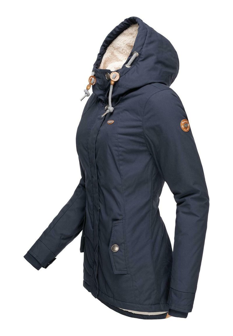 Jacke Ragwear Wintermantel Blau Ragwear MONADE Winterjacke Blau