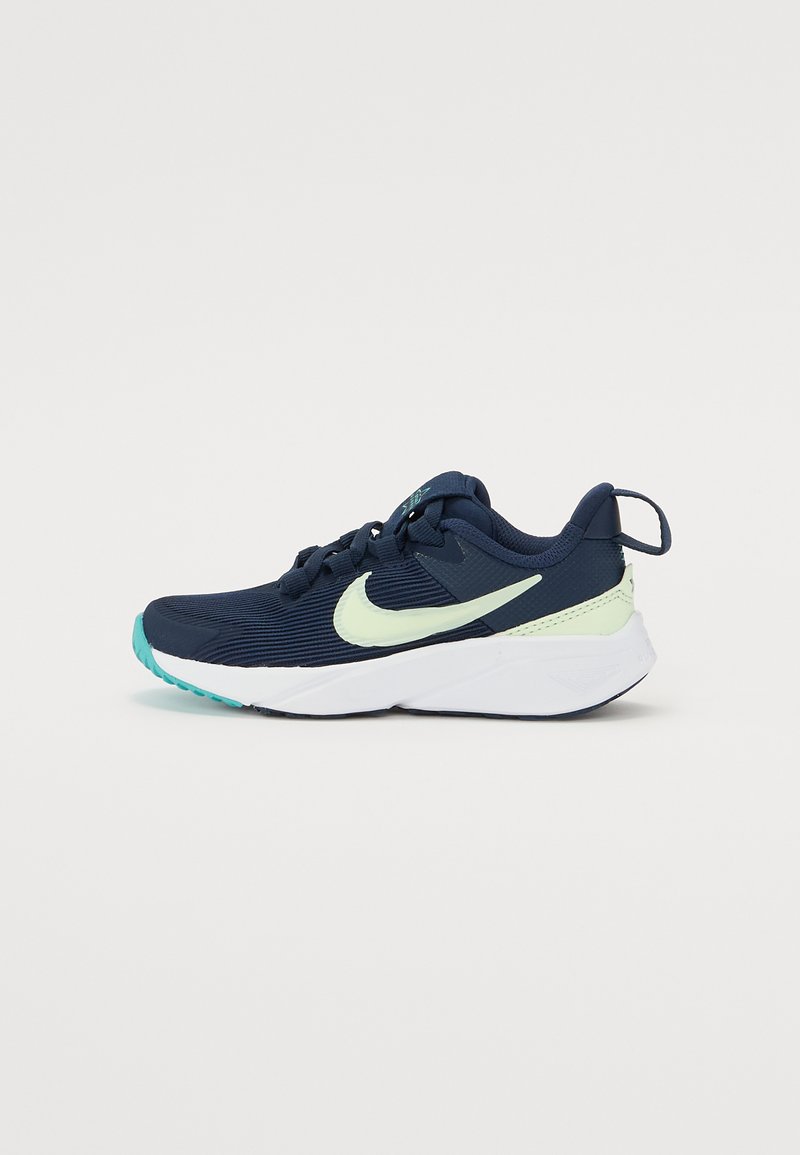 Nike Performance - STAR RUNNER 4 - Scarpe da corsa su strada - midnight navy/volt tint/dusty cactus/white, Ingrandire