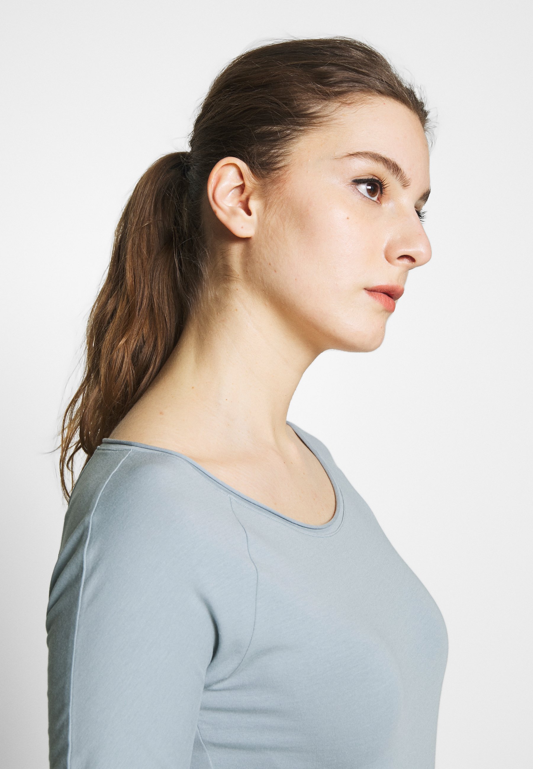 Filippa K BALLERINA SLEEVE T shirts dove blue Zalando.no Filippa K BALLERINA SLEEVE - T-shirts - dove blue