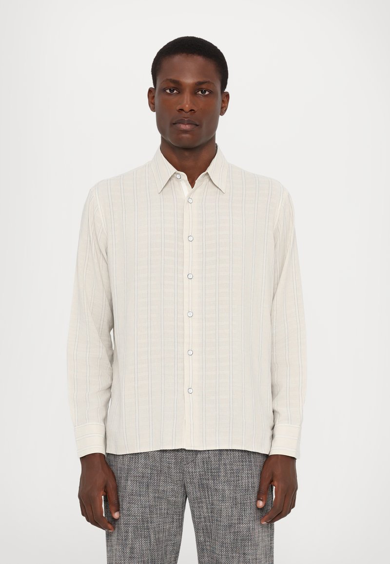 rag & bone - DALTON DOBBY SHIRT  - Shirt - taupe/grey, Enlarge