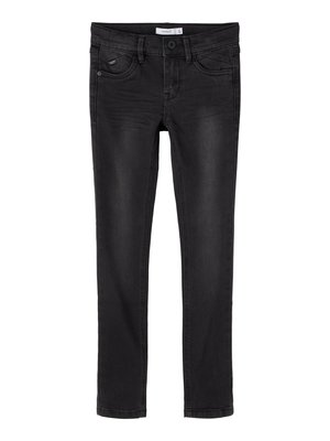 Name it NKMPETE  - Džínsy skinny fit - black denim