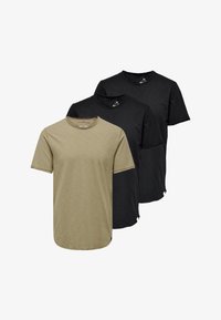 Niet geselecteerd, schwarz schwarz beige