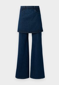 SKIRTY - Blugi loose fit - blue/black