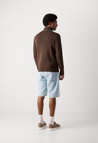 Lindbergh HALF ZIP  - Jumper - brown