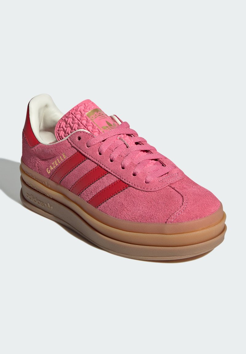 adidas gazelle silver green womens adidas Gazelle Bold Rojas y Rosas Mujer JH9665 main image 1