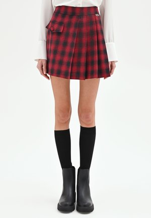 GONNA FANTASIA TARTAN - Jupe plissée - red