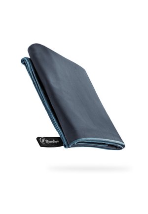 Beach towel - blau   hellblauer rand
