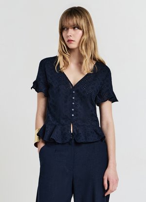 Calliope Blouse - blu notte