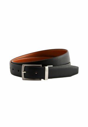 REVERISBLE REGULAR FIT - Belt business - black tan