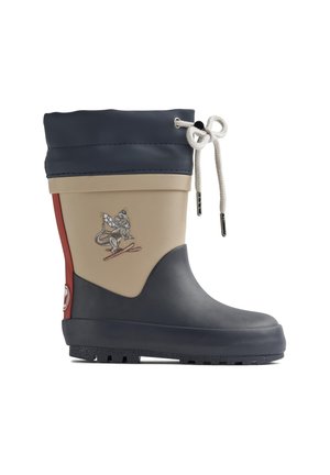 THERMO - Gummistiefel - navy dino