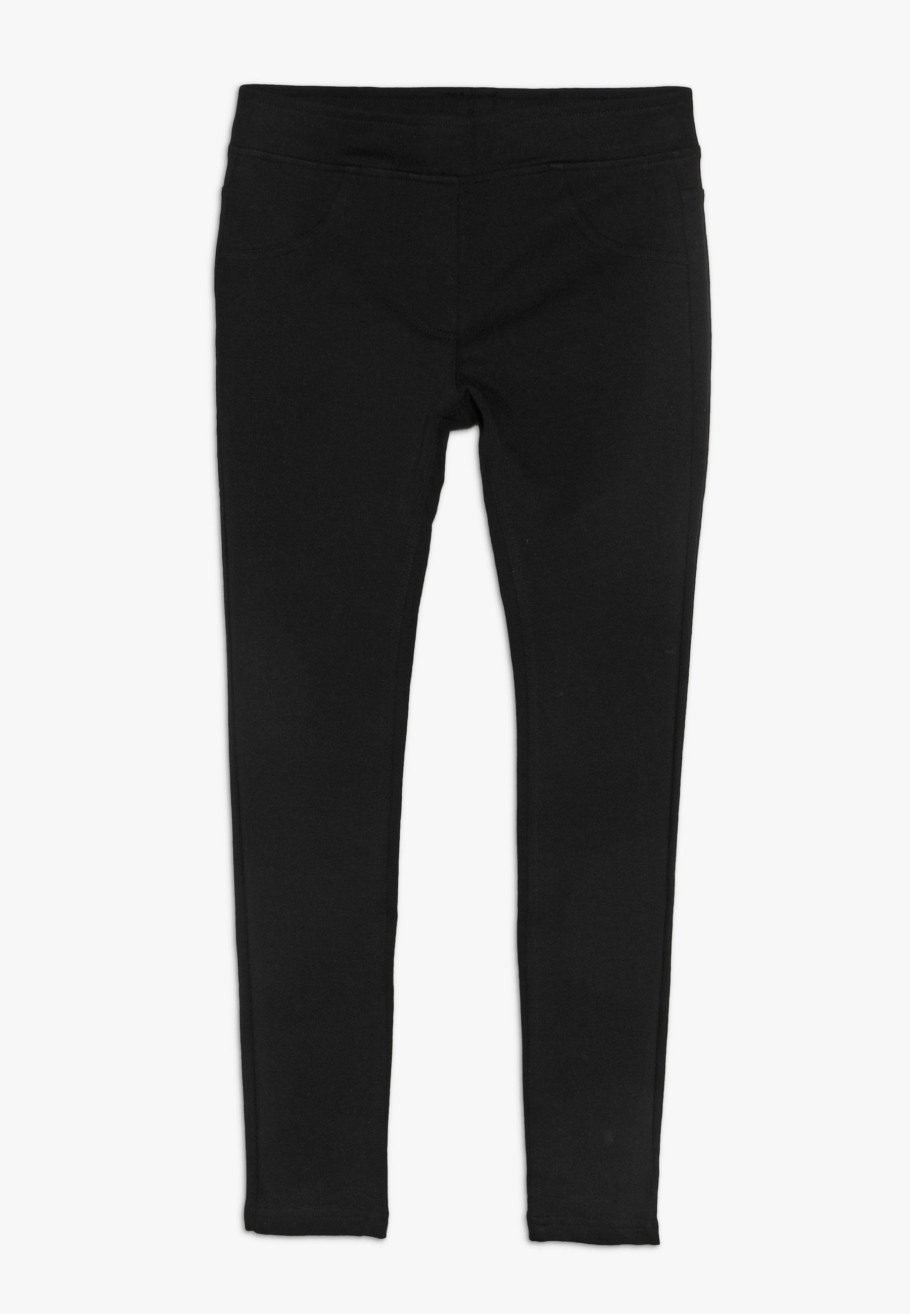 Benetton TROUSERS Bukse black Zalando.no Benetton Bukse white Zalando.no