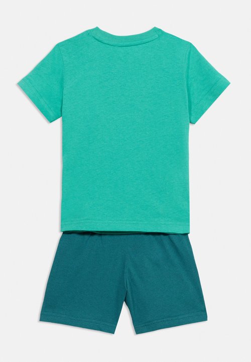 PUMA LOGO TEE UNISEX SET - Shorts - vibrant green — foto 5