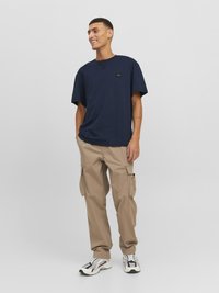 Jack & Jones CLASSIC TEE CREW NECK - Jednoduché tričko - navy blazer