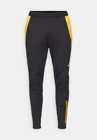 adidas Performance JAMAICA JFF TRAINING PANT - Leggings - black/semi solar gold