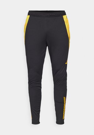 adidas Performance JAMAICA JFF TRAINING PANT - Tights - black/semi solar gold