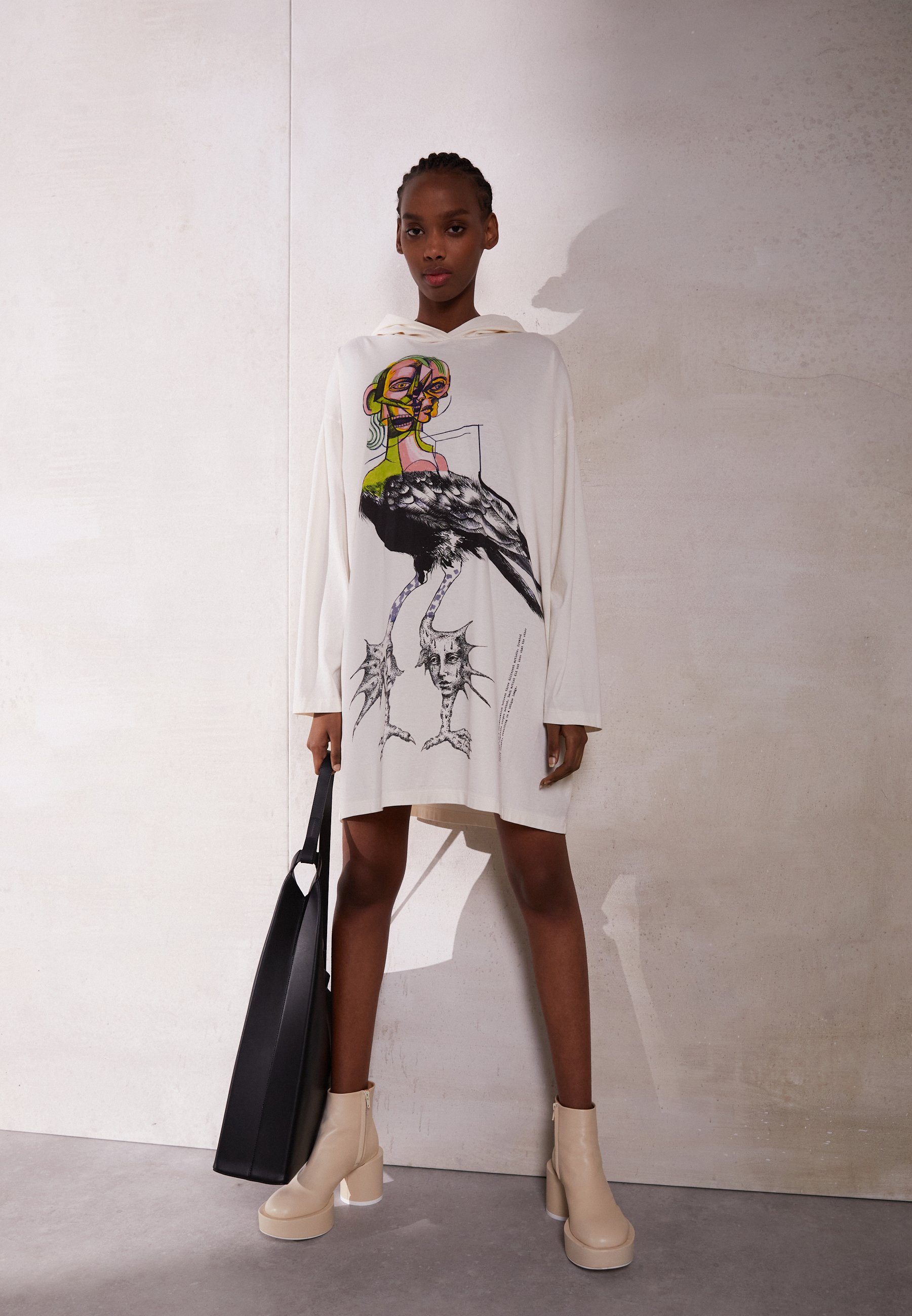 MM6 Maison Margiela DRESS - Jurk - off white/crème - Zalando.nl