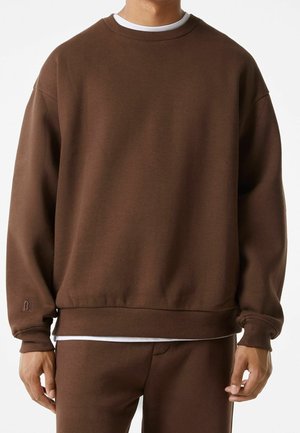 Sweatshirt - brown