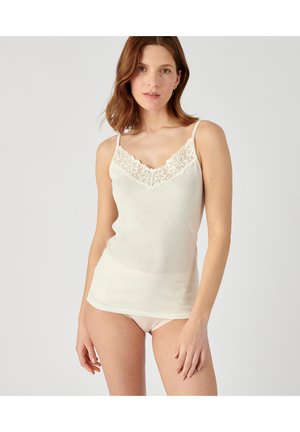 CARACO DOUCEUR SOYEUSE - Camiseta de pijama - white