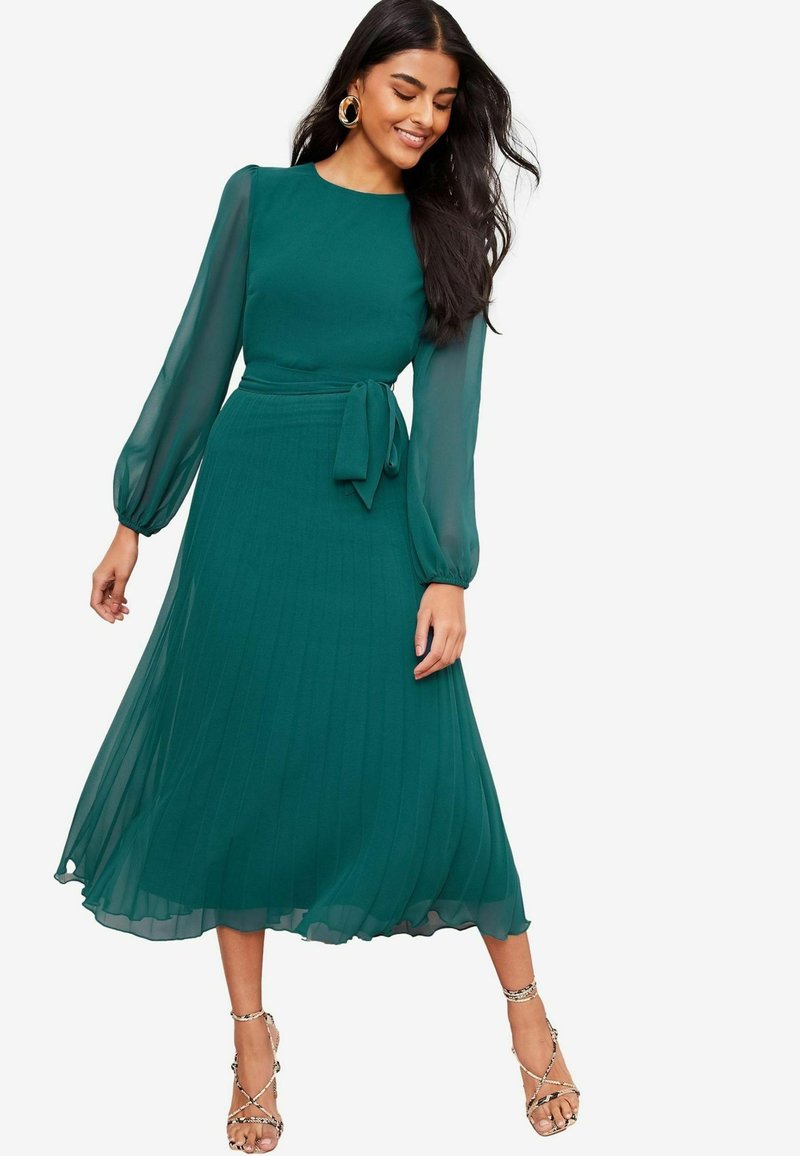 Friends Like These REGULAR FIT - FLUTTER SLEEVE MIDI - Vapaa-ajan mekko - blue