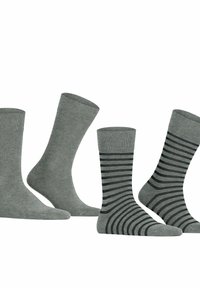 Esprit FINE STRIPE 2-PACK - Chaussettes - light grey