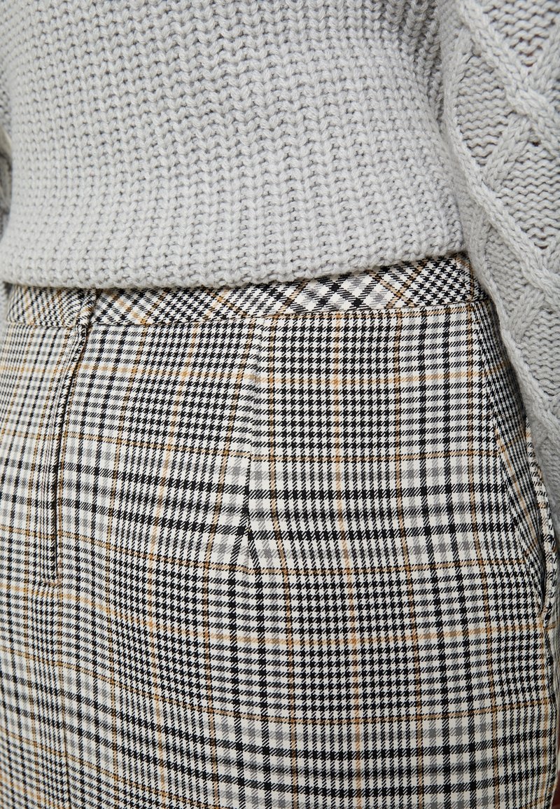 Jupe Crayon Dorothy Perkins Marron Rayé - Taille 12 - Occasion Très Bon état - Longueur 35 Pouces