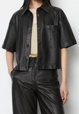 Veste en cuir - black