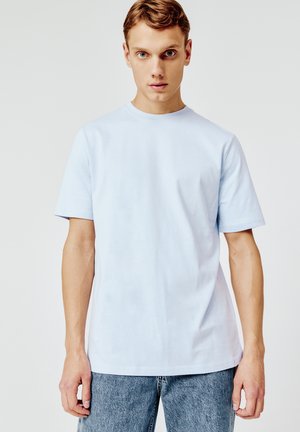 BZB T-shirt basique - bleu clair