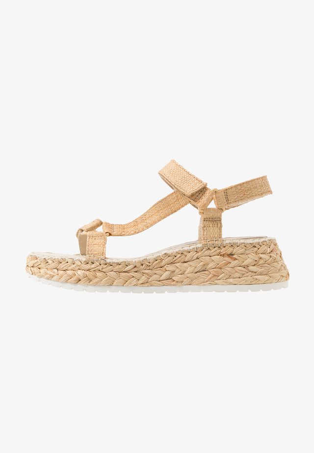 MANO - Espadrillot - light natural