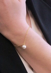 MYC Paris PARURE PAULINE CRYSTAL PEARL SET  - Orecchini - doré   cristal