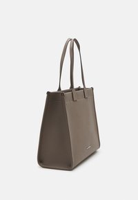 KARL LAGERFELD SKUARE TOTE GRAINY - Pirkinių krepšys - ash grey