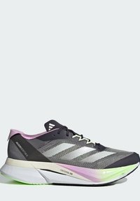 adidas Performance ADIZERO BOSTON 12 - Tenisice za cestovno trčanje - aurora black  metalic   green spark
