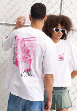 UNISEX - Camiseta estampada - white