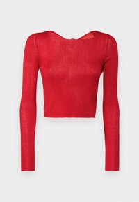 Unselected, red