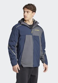 Adidas Terrex NATIONAL GEOGRAPHIC INSULATED REVERSABLE - Zimní bunda - grey six