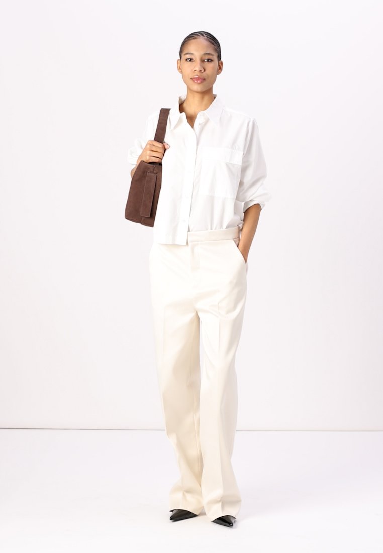 売れ筋商品|||トム テイラー デニム シャツ レディース トップス EMBROIDERED SHIRT - Button-down blouse - white Garçon Tuxedo Button-up Shirt For Women | J.Crew