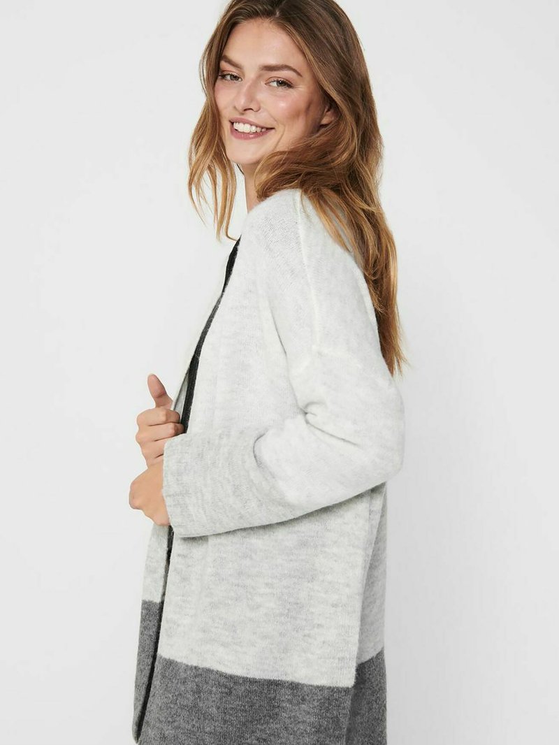 Damen Strickjacken | JDY Strickjacke dunkelgrau - DG70393 Damen Strickjacken | JDY Strickjacke dunkelgrau - DG70393