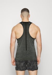 Nike Performance M NK DFADV TECHKNIT ULTRA TANK - Topp - black/smoke grey